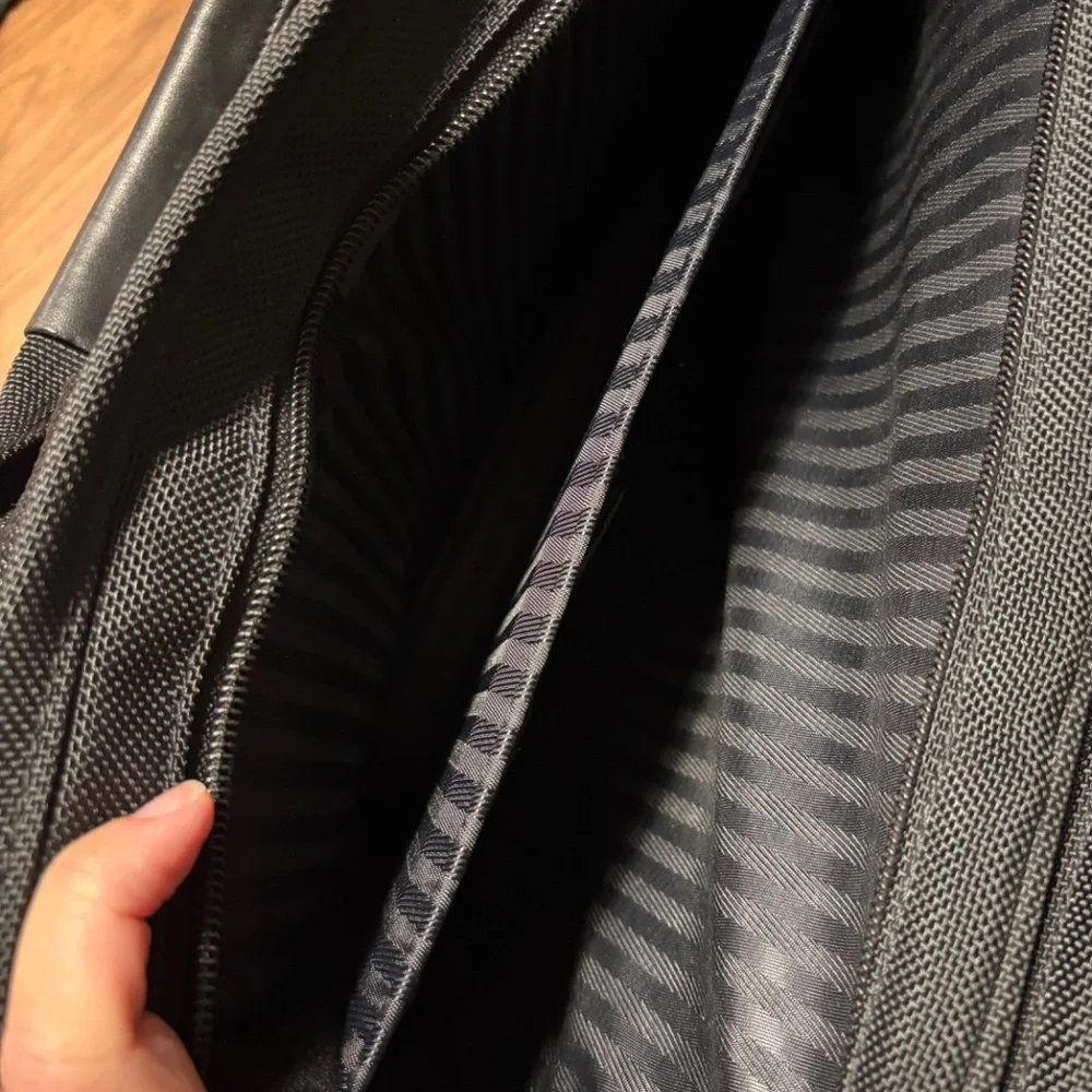 Tumi Charcoal Laptop Bag
